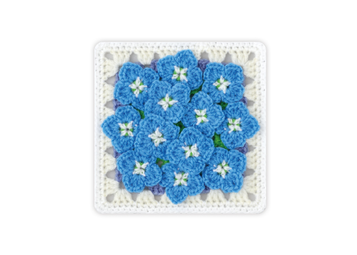 かぎ針で編む立体花モチーフ：ホーム | アシェット・コレクションズ 